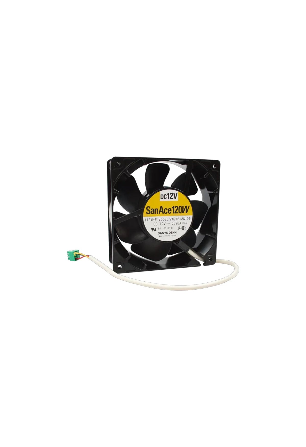 Fan for Incinerating Toilets