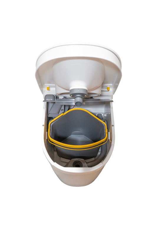 Urine-Diverting Toilet Separett Tiny with Urine Tube