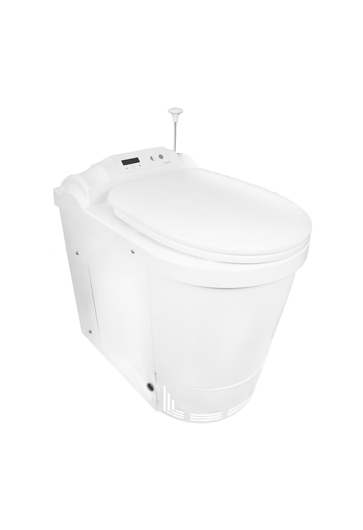 Incinerating toilet Separett Family II - Outlet