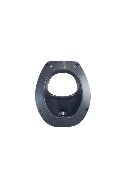 Urine-Diverting Privy Set with Regular Seat Grey Bowl