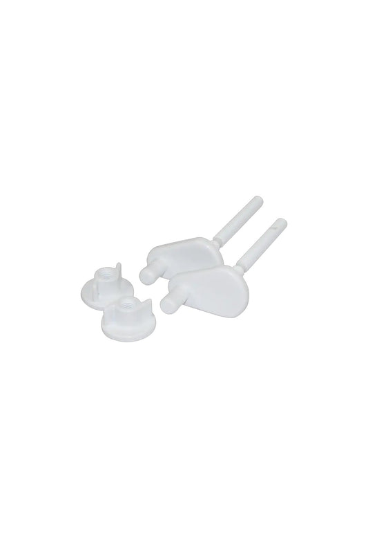 Seat Lid Hinges and Attachments for Old Separett Toilets