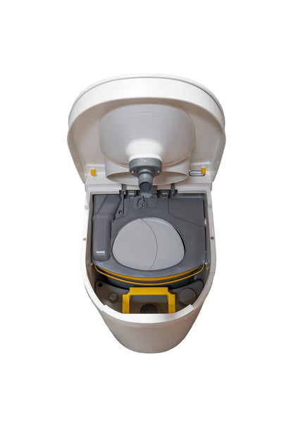 Urine-Diverting Toilet Separett Tiny with Urine Container