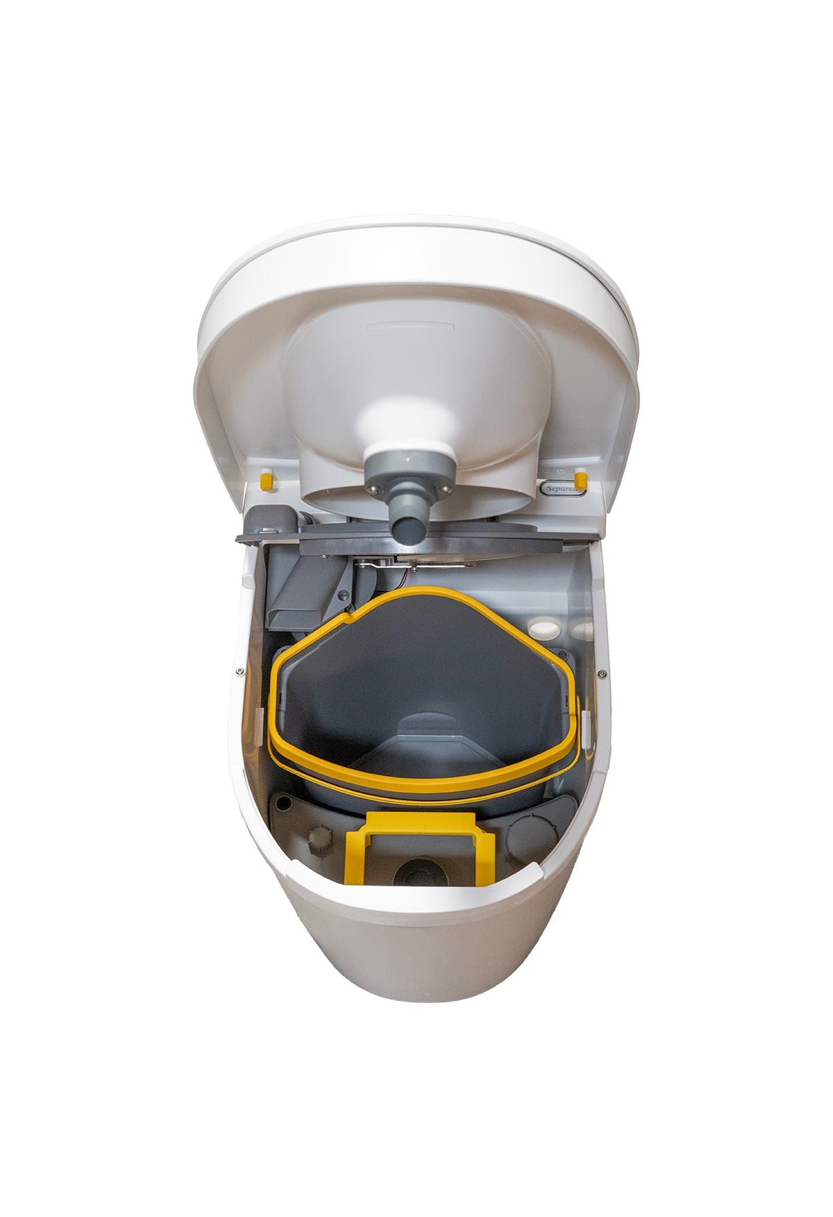 Urine-Diverting Toilet Separett Tiny with Urine Container