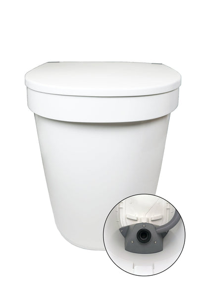 Urine-Diverting Toilet Separett Tiny with Urine Tube
