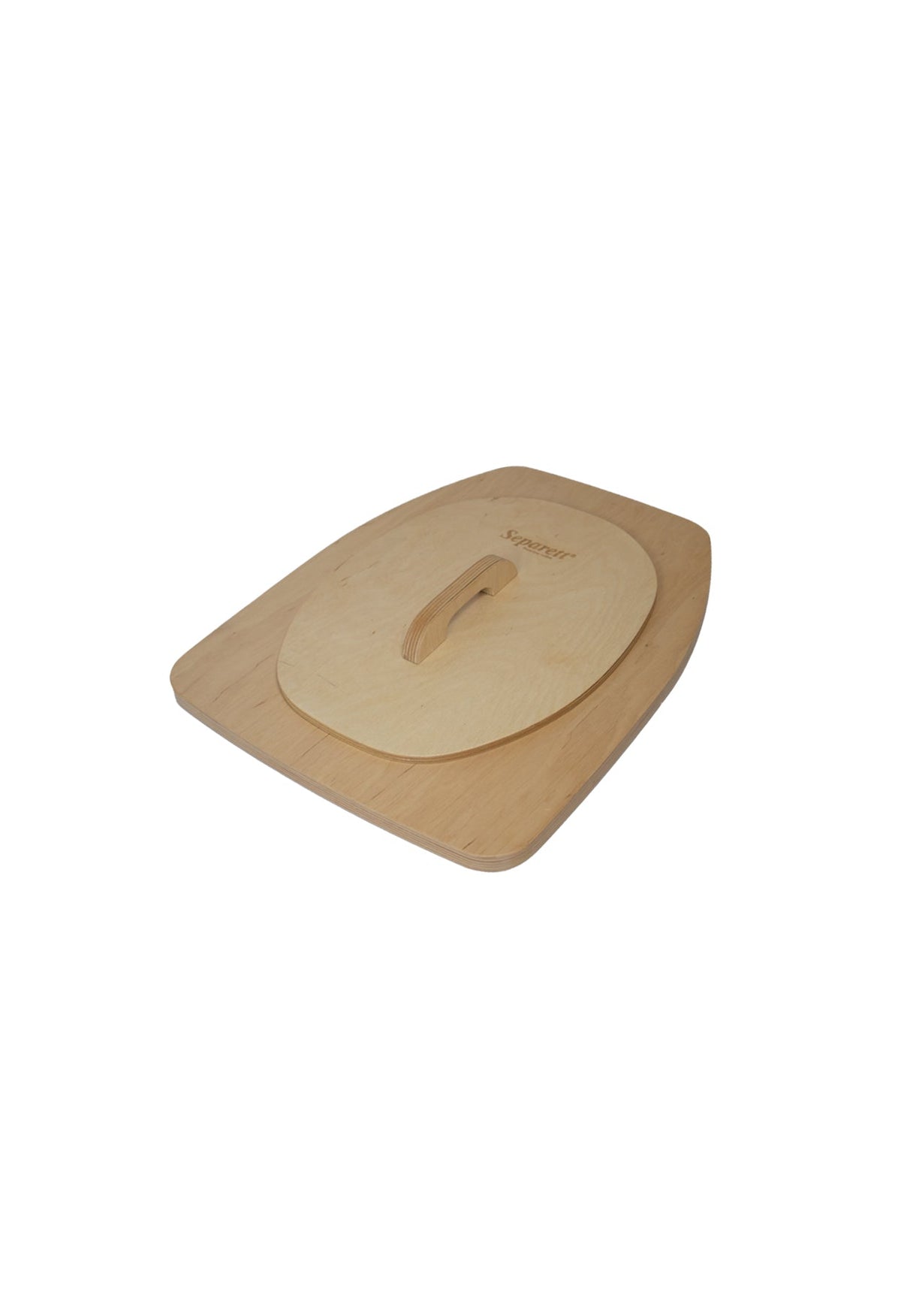 Wooden Seat with Lid for Privy