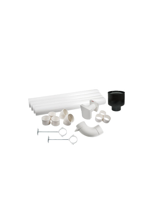 Ventilation Kit Nova II White Ø110 mm