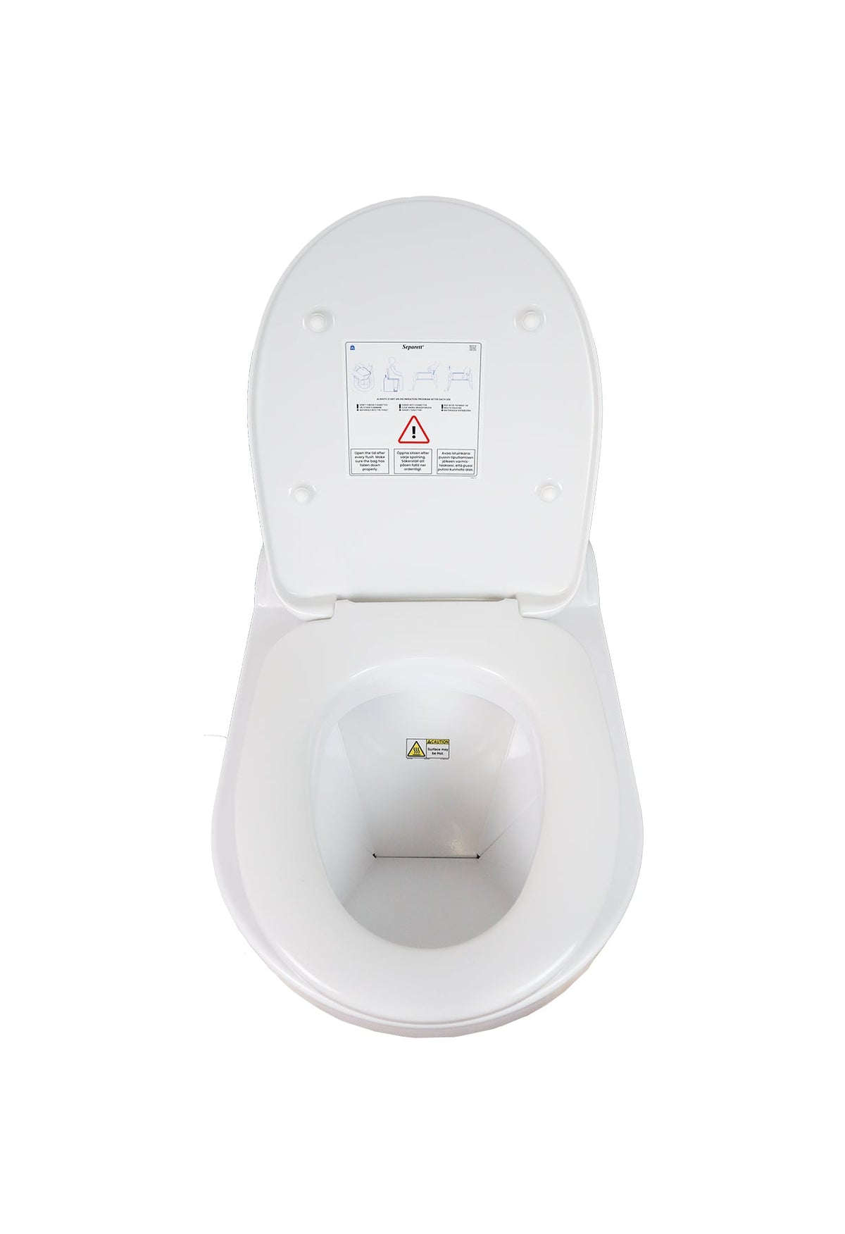 Incinerating Toilet Separett Family II