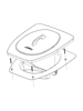 Picture of Pikkula puuistuimella, harmaa