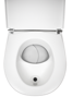 Picture of Urine diverting toilet Separett Tiny® Lite with urine extraction