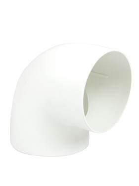 Picture of Connector pipe Separett 90° Ø75mm, urine diverting